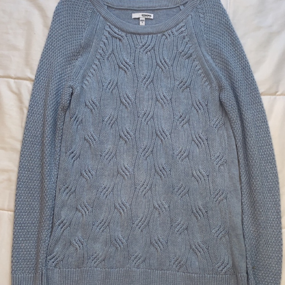 Blue sweater
